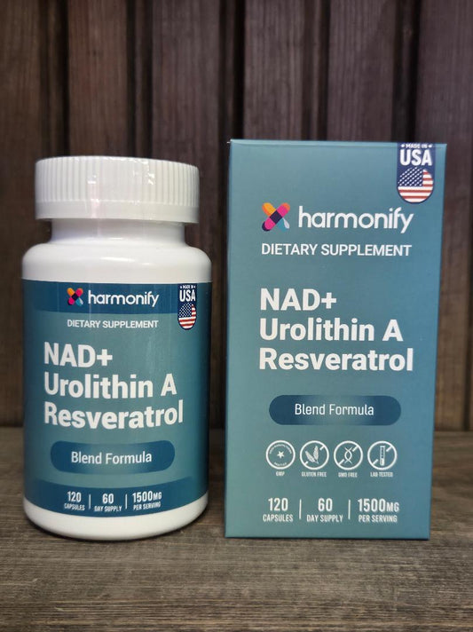 Harmonify NAD+ Urolithin & Resveratrol