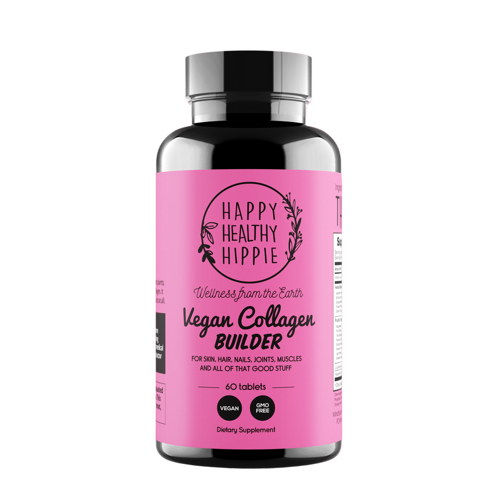 Vegan Collagen Builder with Hyaluronic Acid - Plant-Based Skin & Joint Support