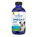 Nordic Naturals Omega-3 Pet supplement bottle on a white background