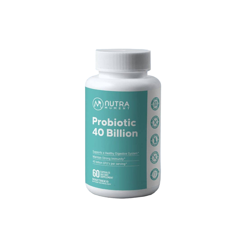 Probiotic 40 Billion CFU - Digestive Health & Immune Support Supplement