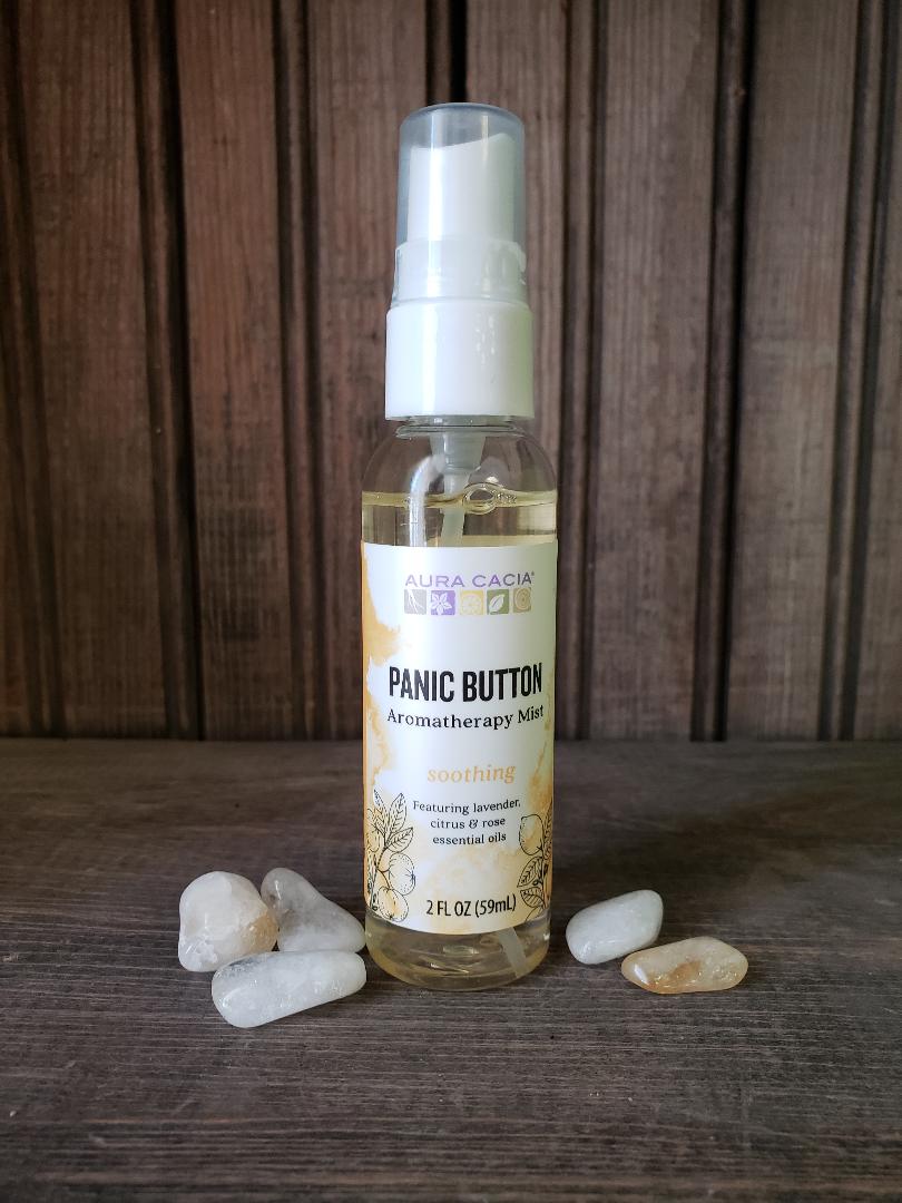 Aura Cacia Panic Button Aromatherapy Mist - Calming Essential Oil Spray