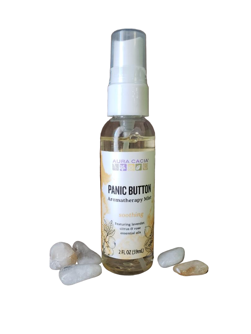 Aura Cacia Panic Button Aromatherapy Mist - Calming Essential Oil Spray