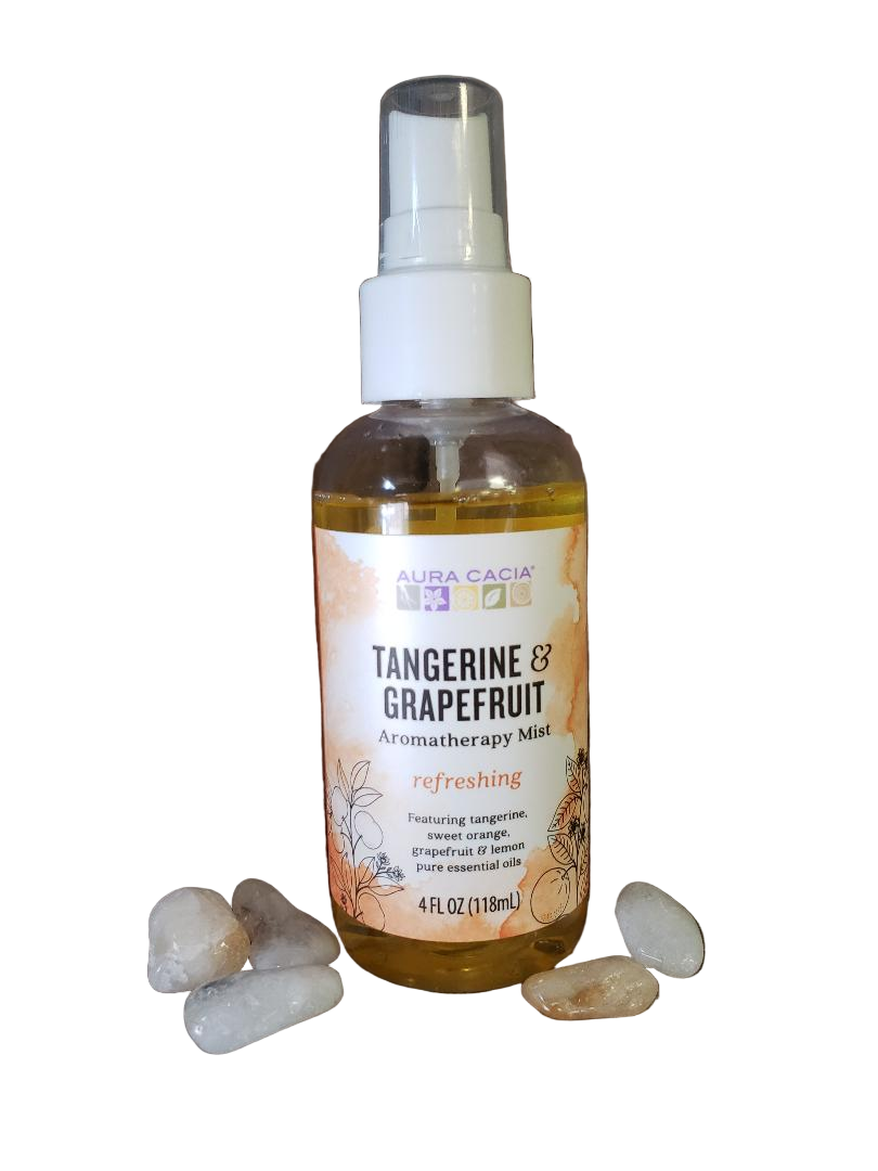 Aura Cacia Grapefruit & Tangerine Aromatherapy Mist - Refreshing Citrus Spray