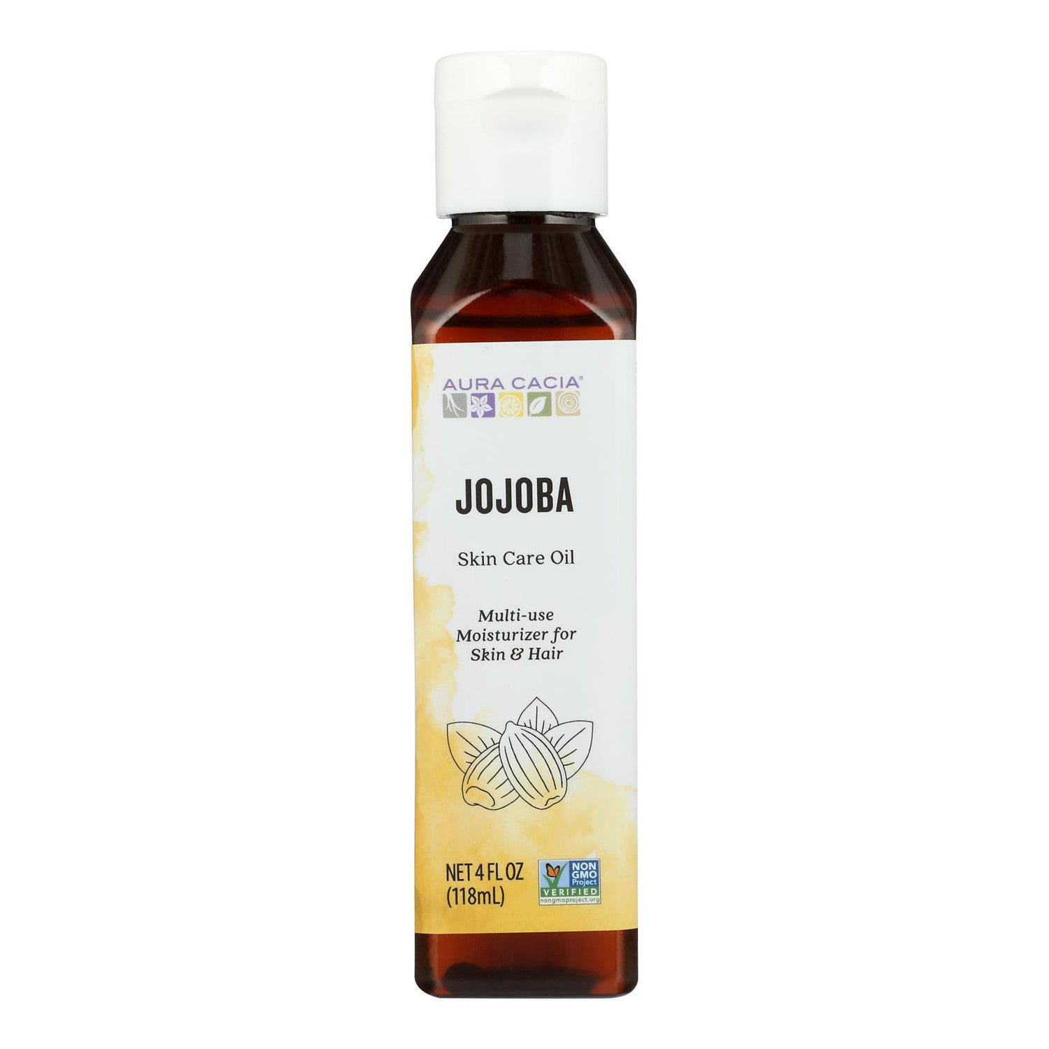 Aura Cacia Jojoba Oil - Pure Natural Skin Moisturizer & Carrier Oil