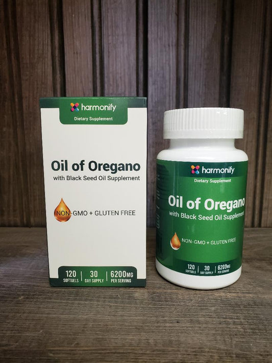 Harmonify Oregano Oil with Blackseed