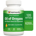 Harmonify Oil of Oregano with Black Seed - 6200mg Immune & Digestive Support