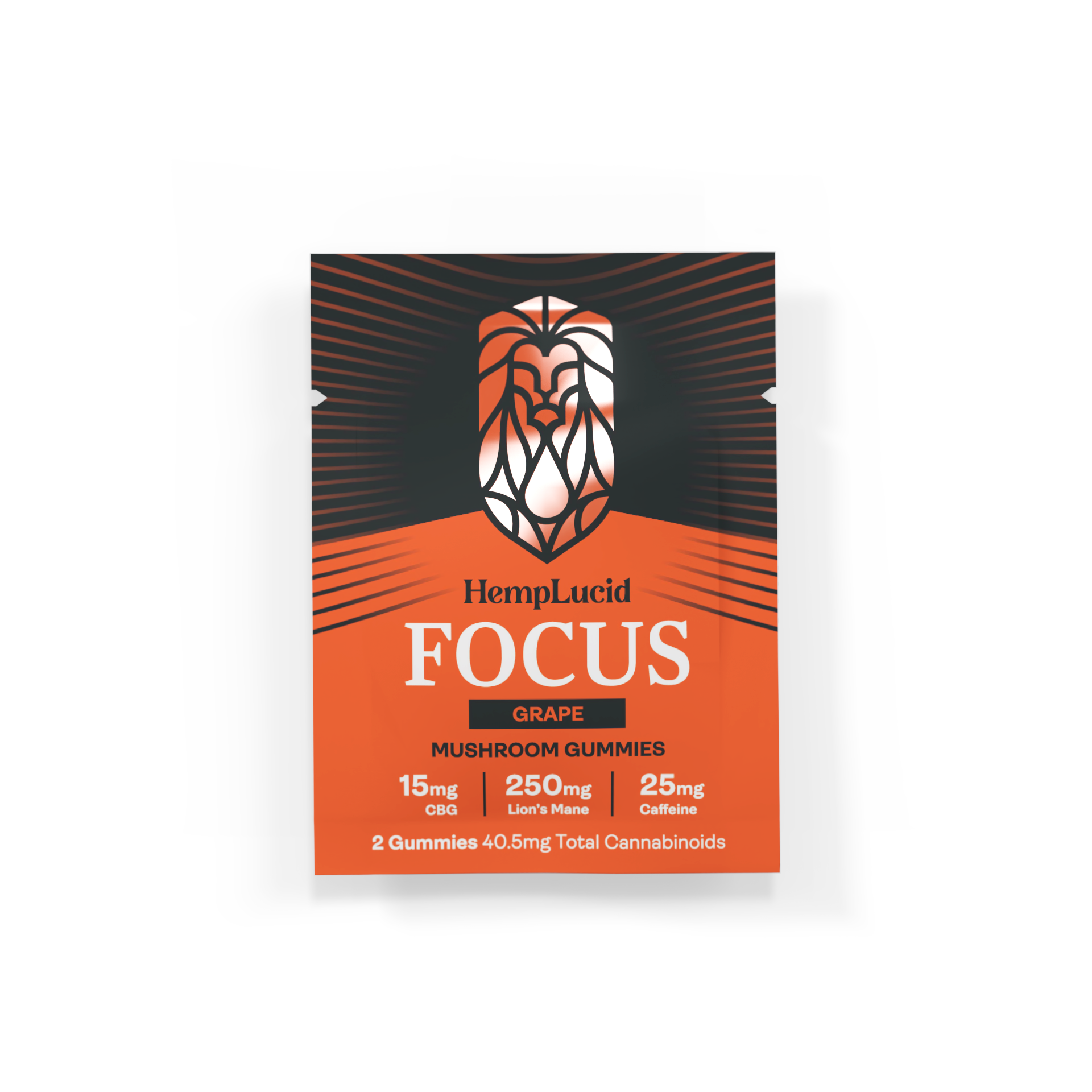 HempLucid Focus gummies - 2 pack
on a white background