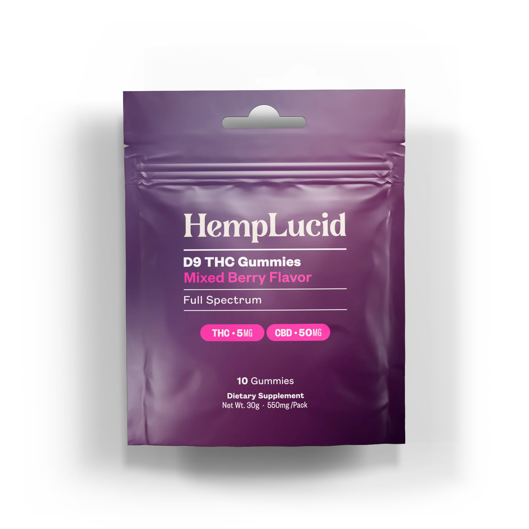 HempLucid 50/5 Full Spectrum Gummies