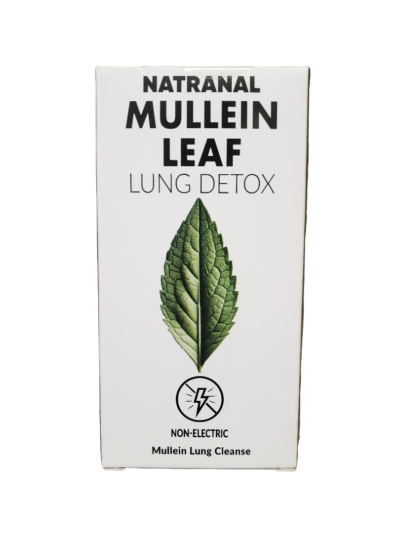 Natranal Mullein Leaf Lung Detox - Natural Aromatherapy Inhaler for Respiratory Support
