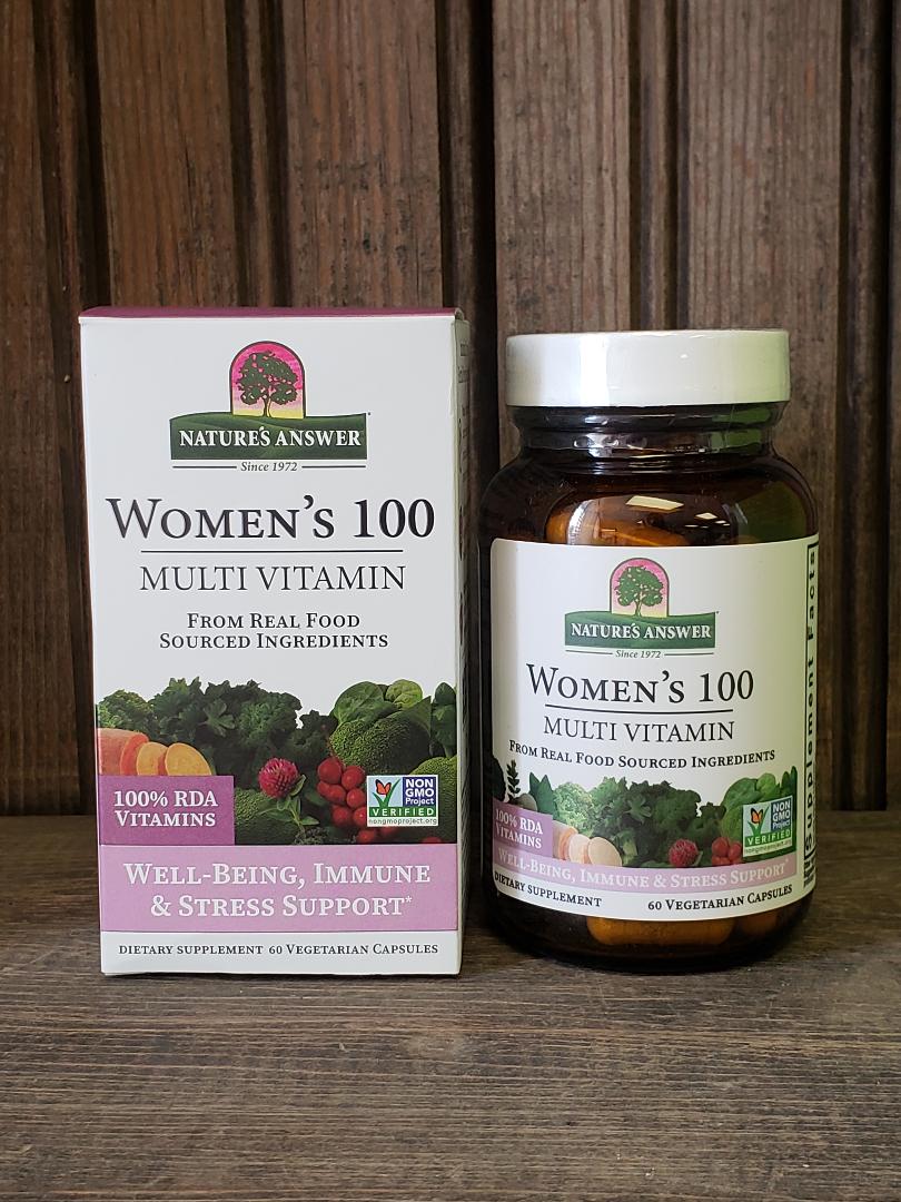 Women's 100 Multivitamin - Complete Daily Nutrition for Women's Health