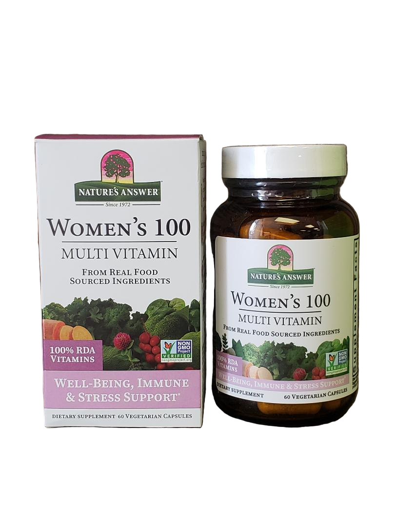 Women's 100 Multivitamin - Complete Daily Nutrition for Women's Health