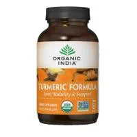 Organic India Turmeric Capsules - Organic Curcumin Supplement for Inflammation