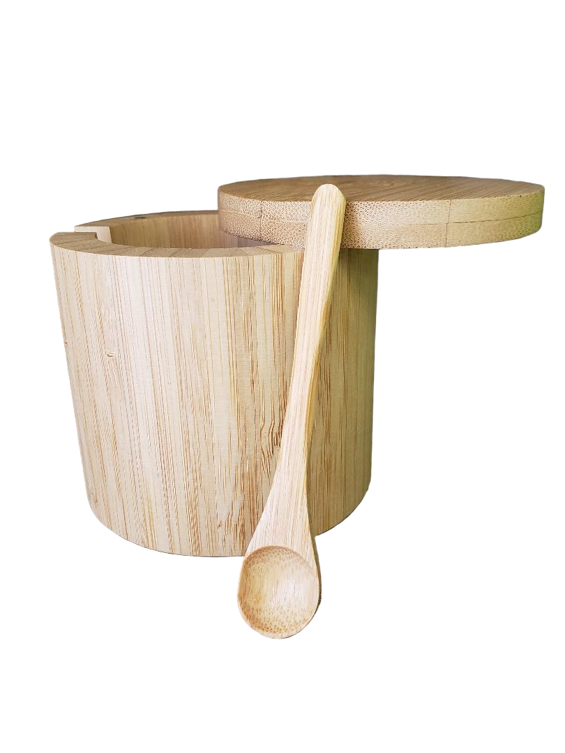 Bamboo Salt Cellar