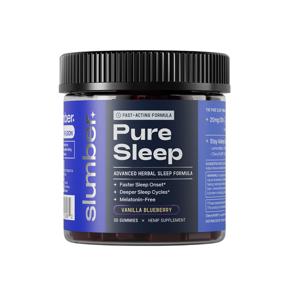 Slumber Pure Sleep - Natural Sleep Aid & Relaxation Support Supplement