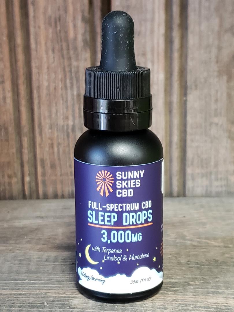 Sunny Skies Sleep Tincture with Linalool & Humulene