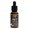 Sunny Skies CBD Pet Tincture bottle on a white background