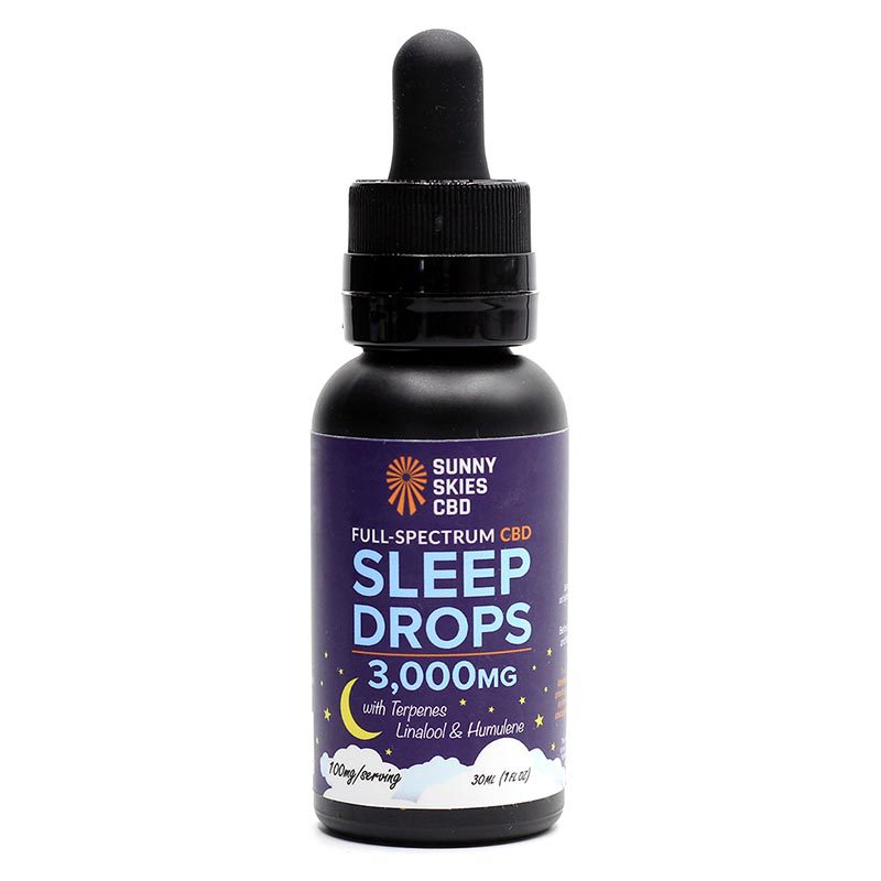 Sunny Skies Sleep Tincture with Linalool & Humulene