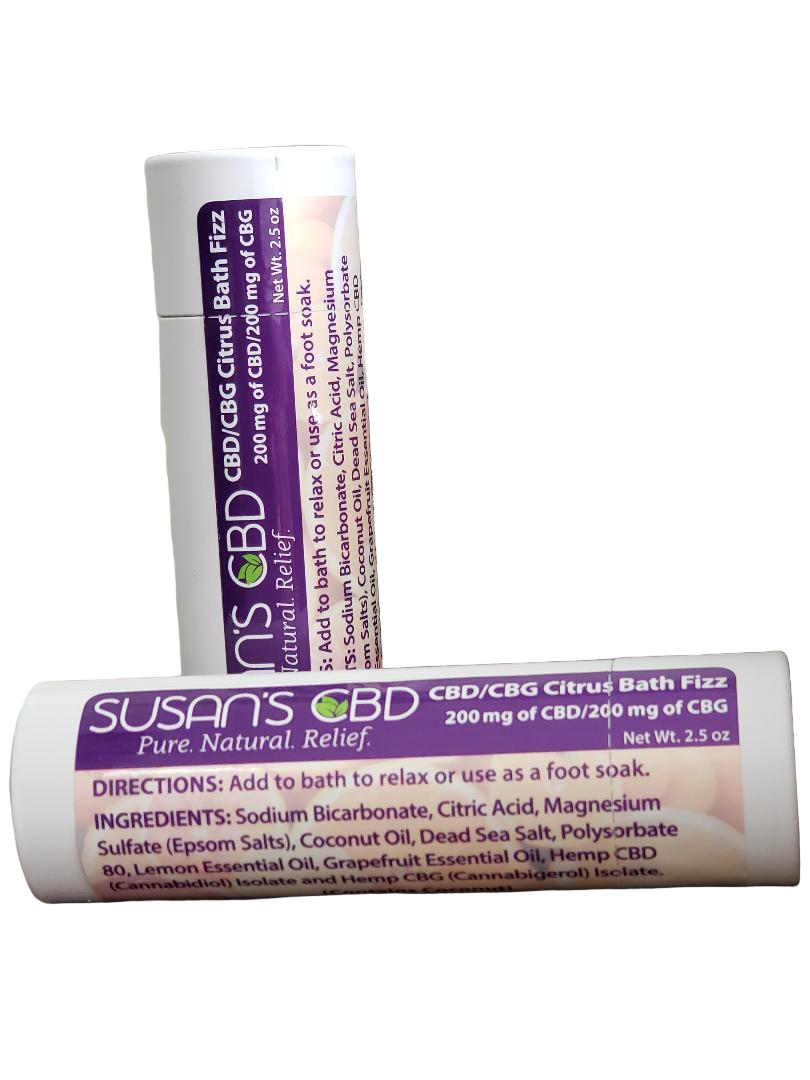 Susan's 400mg Bath Fizz Tube