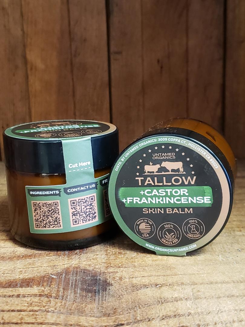 Untamed Organics Grass Fed Tallow Skin Balm