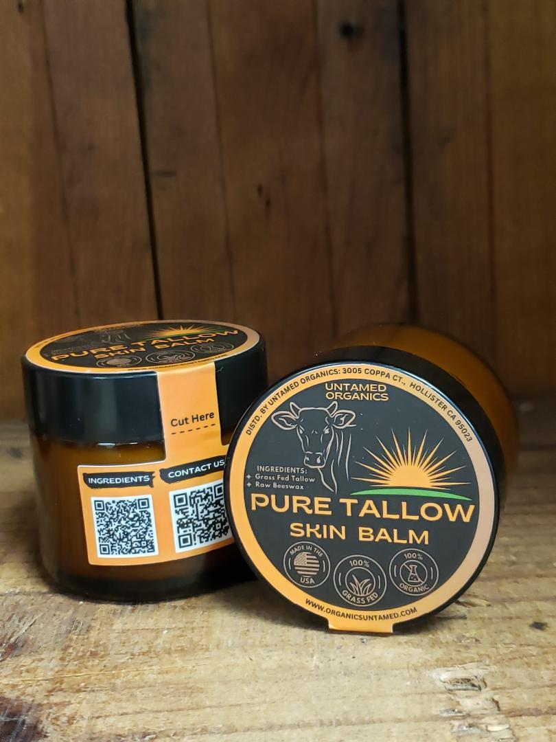 Untamed Organics Grass Fed Tallow Skin Balm