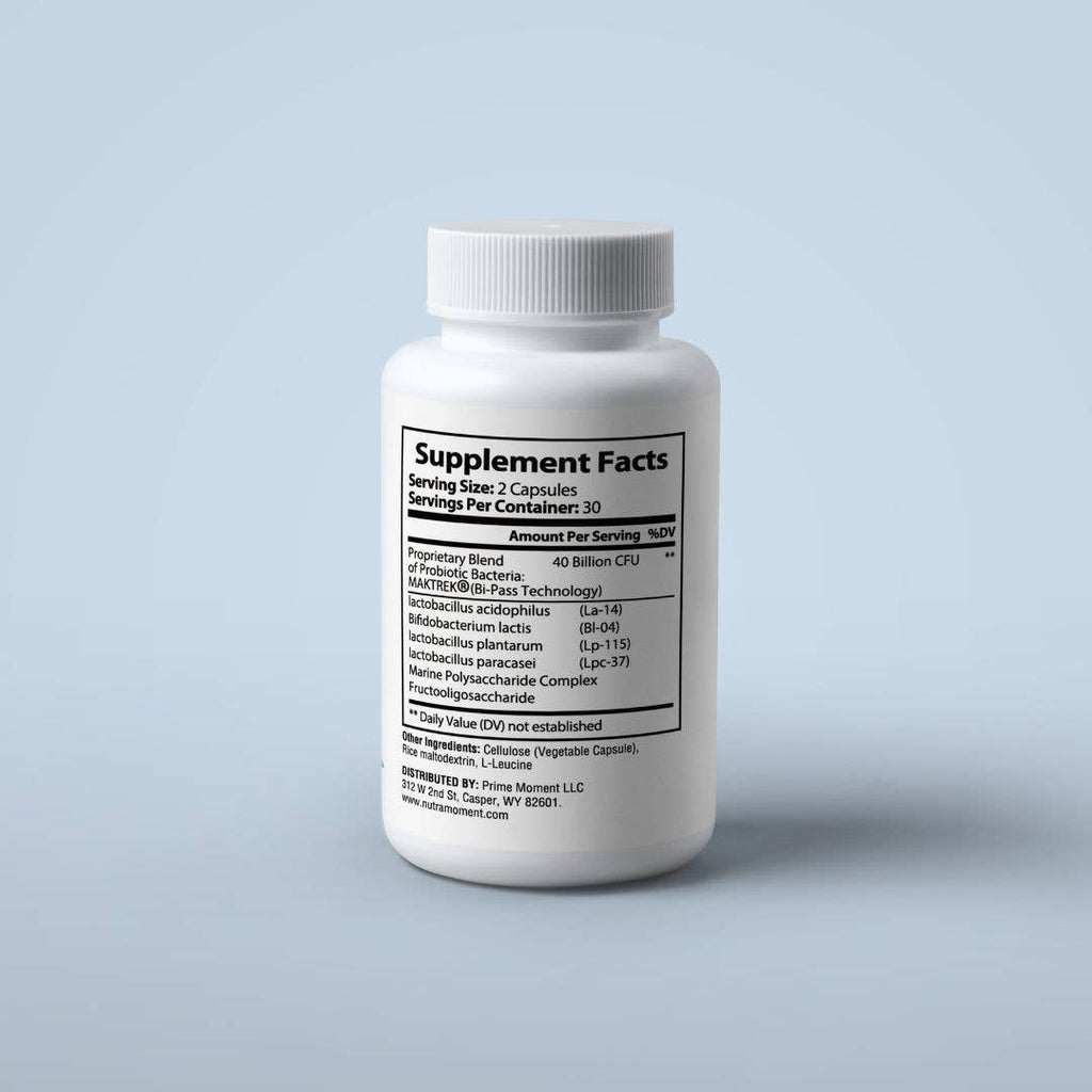 Probiotic 40 Billion CFU - Digestive Health & Immune Support Supplement