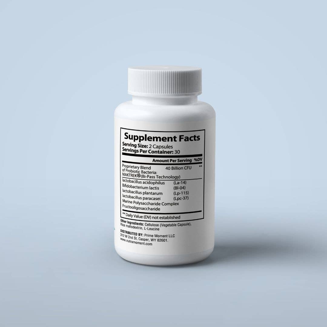 Probiotic 40 Billion CFU - Digestive Health & Immune Support Supplement