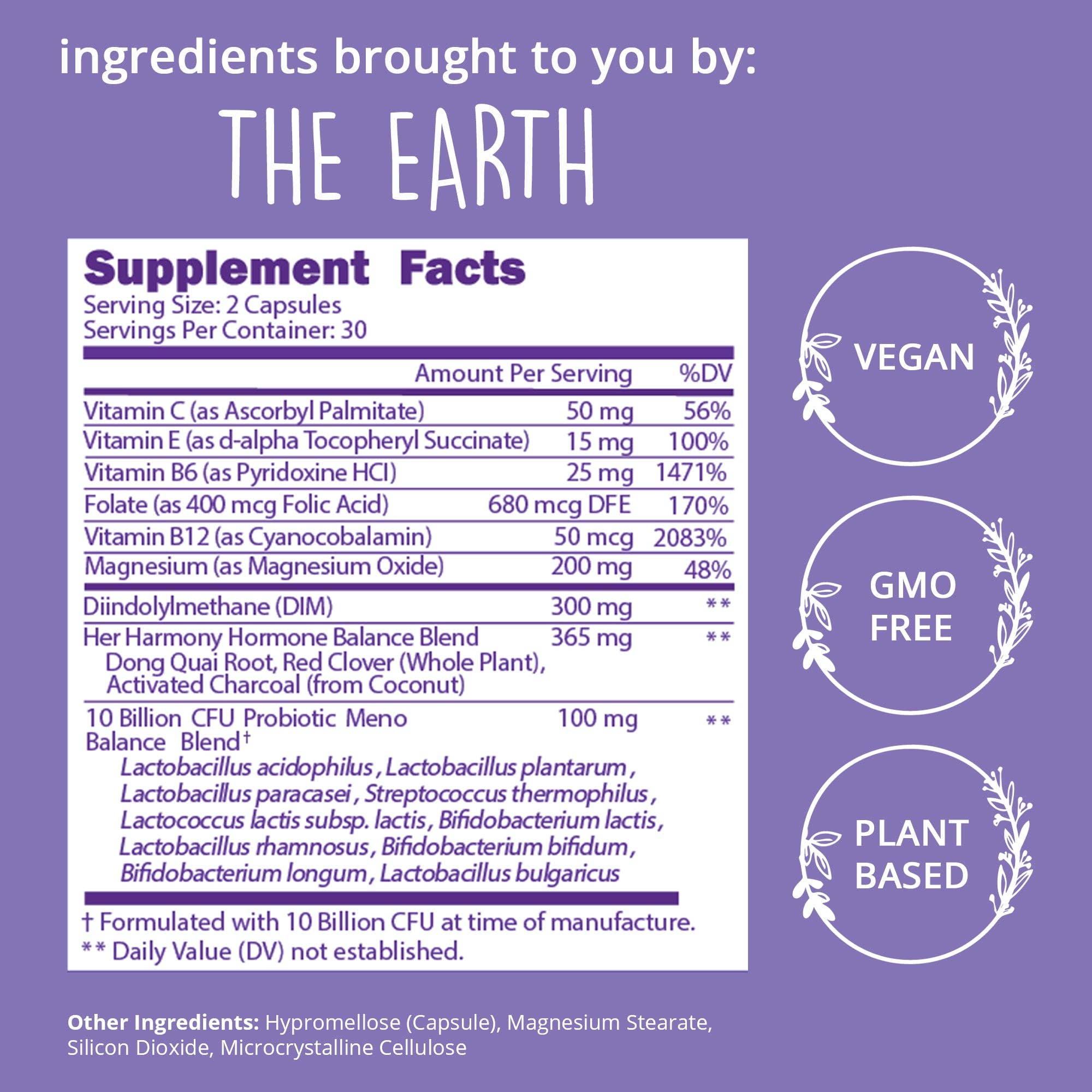 Go With The Flow Menopause Support - Natural Hormone Balance Supplement