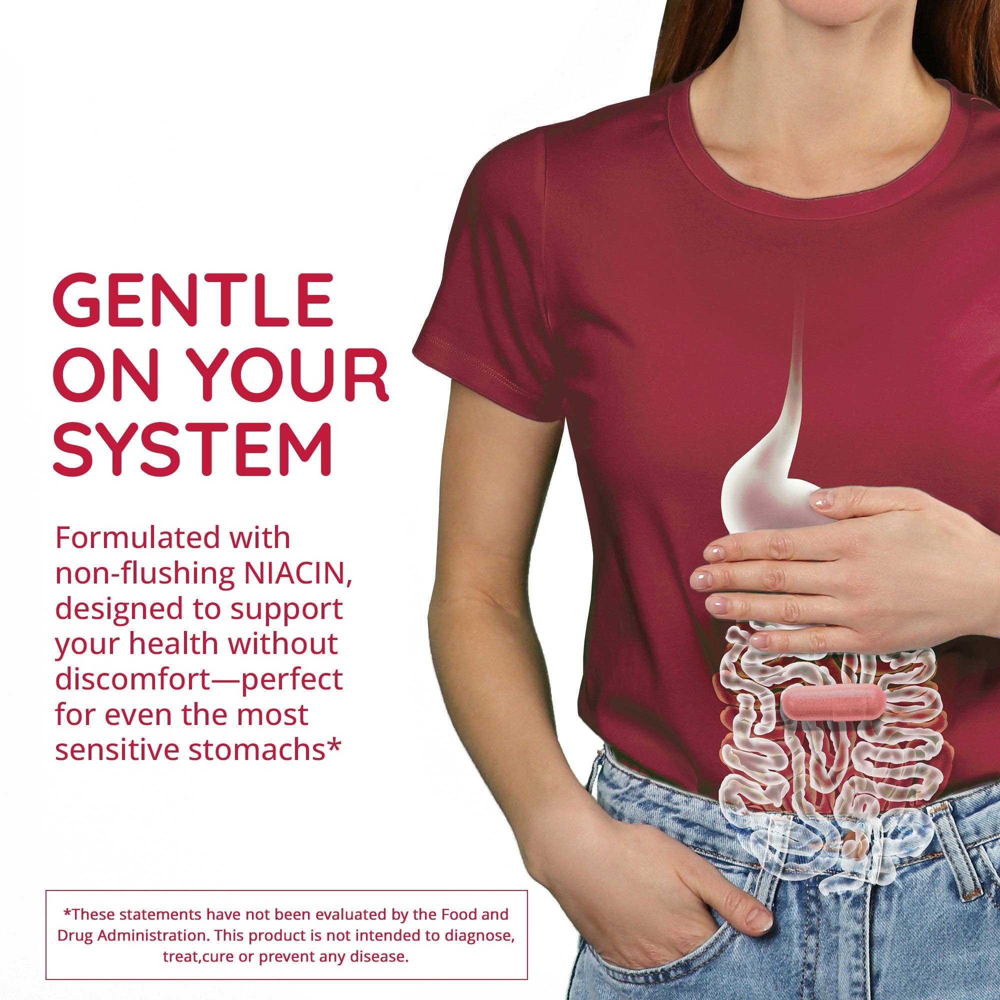 Red Yeast Rice + CoQ10 - Heart Health & Cholesterol Support Supplement