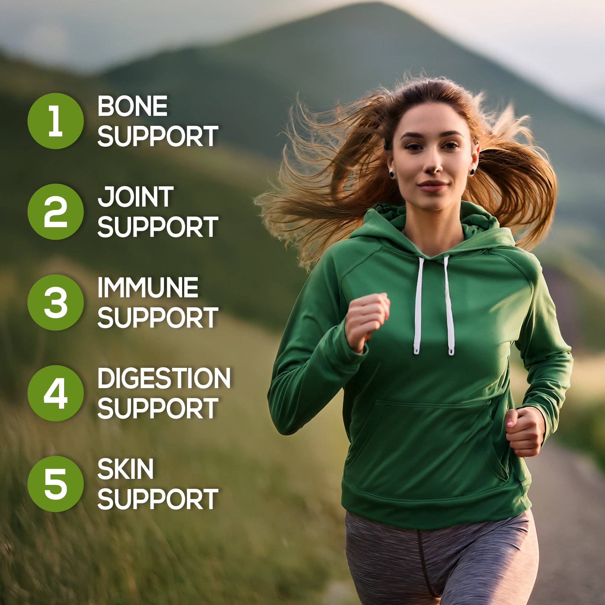 Moringa Capsules - Organic Superfood for Sleep, Joint & Energy Support